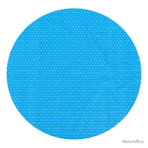 Bche solaire de piscine ronde diamtre 244 cm polythylne bleu 03_0006676