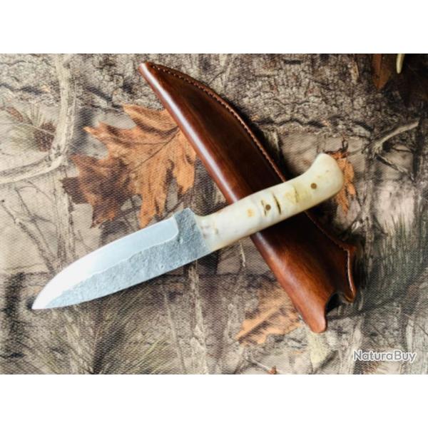 couteau de chasse artisanal rustique / srie blier