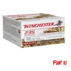 Cartouches Winchester Super-X 36 gr LHP Copper Plated - Cal. 22LR 22LR Par 10