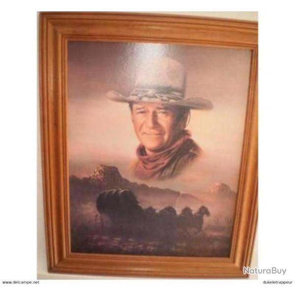 Cadre "John WAYNE" import des U.S.A. ! Collection !