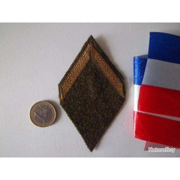 grade militaire laine poque Algrie -Indo collection quipement