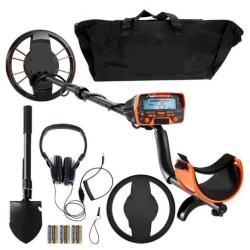Détecteur de métaux Professionnel Réglable Bobine Étanche IP68 Écran LCD......
