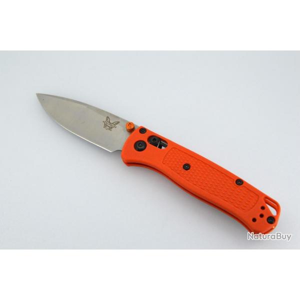 Couteau pliant Benchmade - Mini Bugout Orange - BN533