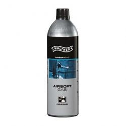 BOUTEILLE DE GAZ AIRSOFT WALTHER GREEN GAS HUATE PRESSION AVEC SILICONE 750 ML