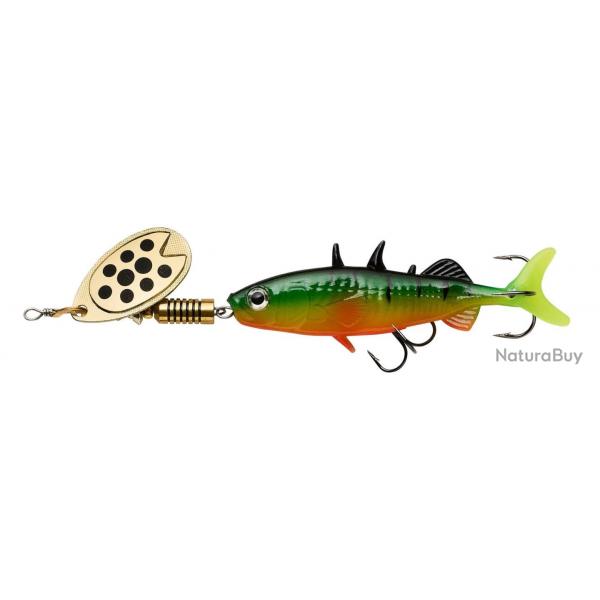 Cuiller Tournante Abu Garcia Fast Attack Stickle Spinner 8cm 12g 8cm Firetiger