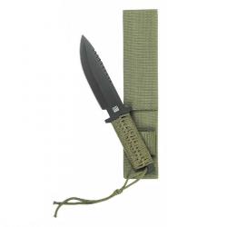 Couteau combat Recon 10 pouces - Modèle A (Couleur Vert)