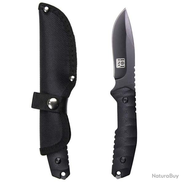 Couteau combat tactique Dolk (Couleur Noir)