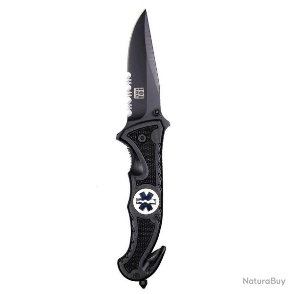 Couteau pliant Mdic noir