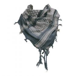 Keffieh foulard Palestinien (Couleur Gris/Sable)