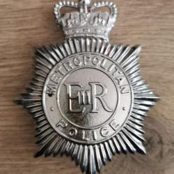 London Police helmet badge