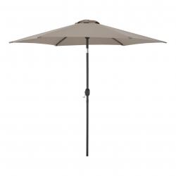 Parasol hexagonal polyester 270 x 235 khaki 03_0008045