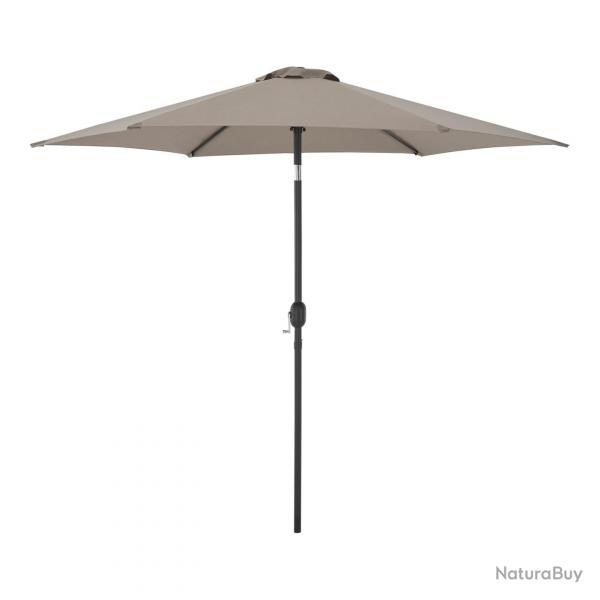 Parasol hexagonal polyester 270 x 235 khaki 03_0008045