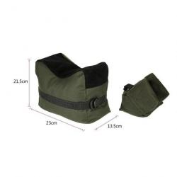 BANC DE TIR SAC DE SABLE - CHEVALET DE TIR OU DE RÉGLAGE - KAKI - LIVRAISON GRATUITE
