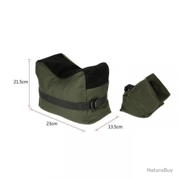 BANC DE TIR SAC DE SABLE - CHEVALET DE TIR OU DE RGLAGE - KAKI - LIVRAISON GRATUITE