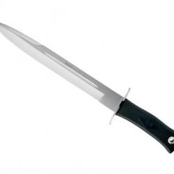 POIGNARD MUELA ESCORP MANCHE NOIR LAME INOX 26CM