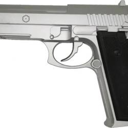 TAURUS PT 92 SILVER CO2 CULASSE FIXE BAX FULL METAL 1.1 JOULE