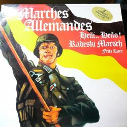 Double album   33t marches allemandes de Fritz Karr