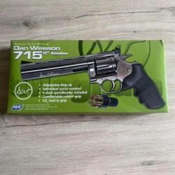 Revolver Dan Wesson 715 6" Chrome Co2 (ASG)