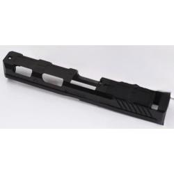 SLIDE ARK 17 AIRSOFT ALUMINIUM BLACK SLIDE MARQUAGES LICENCED STRIKE INDUSTRIES GLOCK 17 GEN3