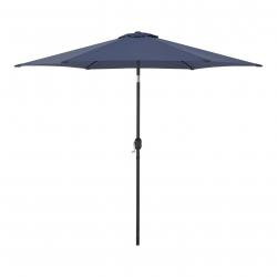 Parasol hexagonal polyester 270 x 235 bleu marine 03_0008044