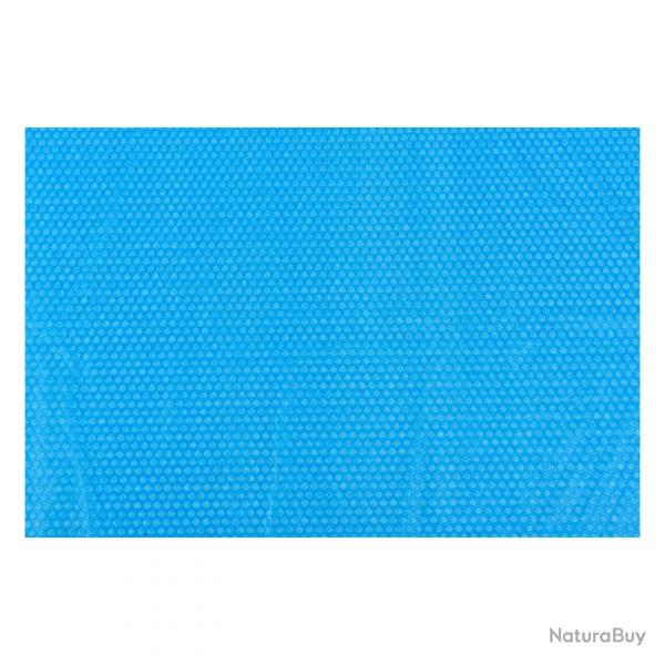 Bâche solaire de piscine à bulles polyéthylène 260 x 160 cm bleu casa 03_0006682