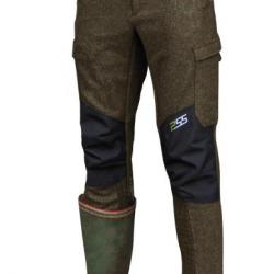 Pantalon de chasse en loden PSS X treme vert noir