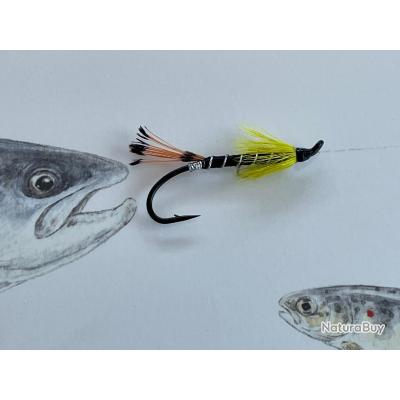 Orange Cuileag, une mouche Ecossaise pour le saumon - Éclosion