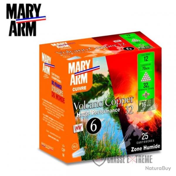 25 Cartouche MARY ARM Volcano Copper 32gr Cal 12/70 Pb 4