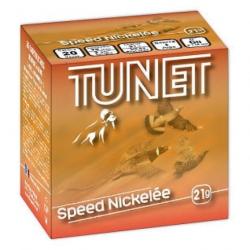 Cartouches Tunet Speed Nickelé 21 Cal. 20/70 - 6 Nickelé / Par 1