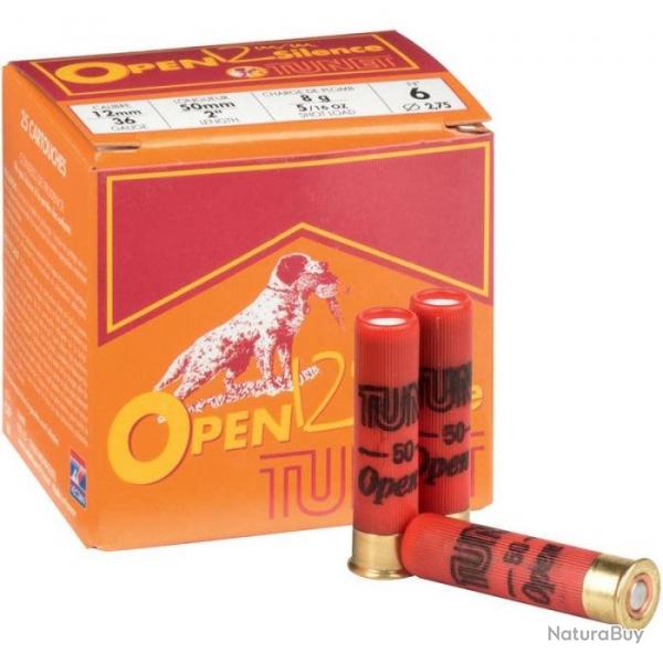 Cartouches Tunet Open Silence Cal. 12/50 6 / Par 1 - 10 / Par 10