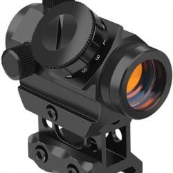 Point rouge 1X20 RDS-25  Sight 4 Moa  Zicht Richtkijker Met 1 "Riser 16: Chasse Airsoft