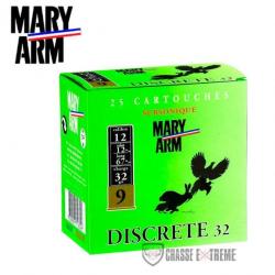 25 Cartouche MARY ARM Subsonic Discrète 32GR Cal 12/67 PB9
