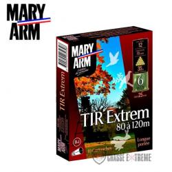 10 Cartouche MARY ARM Tir Extreme 35gr Cal 12/70 Pb 2,4 et 6