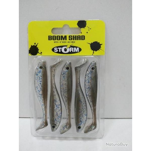 !! Storm BOOM SHAD 3"  8CM ELECTRIC SMELT !!