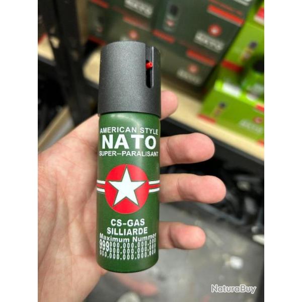 Bombe Lacrymogne de poche NATO