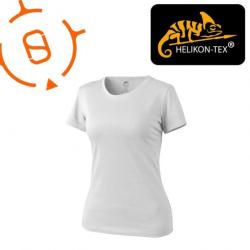 T-SHIRT femme  (HELIKON-TEX coton) blanc