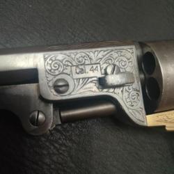 Revolver 1851 graver poudre noire