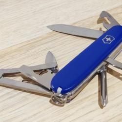 Victorinox couteau suisse Mechanic 1985-1991 bleu collector
