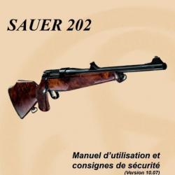 notice carabine SAUER 202 (envoi par mail) - VENDU PAR JEPERCUTE (m1782)