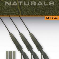 Naturals submerge power grip lead clip rigs 30lb X3 Fox