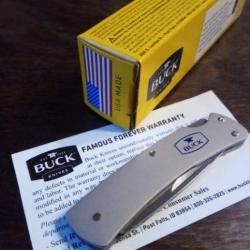 BUCK ALUMNI grey 524GYS  (# couteau pliant de poche / canif / USA )