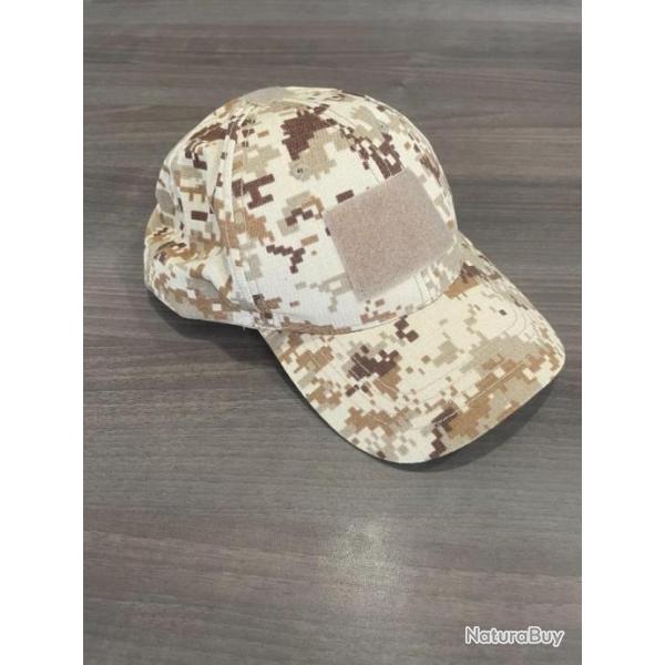 casquette camouflage pixels neuf