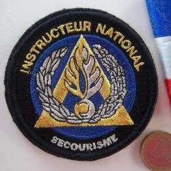 militaire écusson collection gendarmerie instructeur secourisme