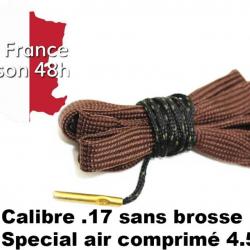 Cordon de nettoyage Boresnake calibre 4.5mm spécial air comprimé - Envoi rapide depuis la France