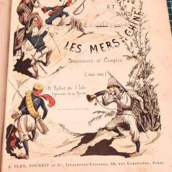 TONKIN ET MERS DE CHINE, ROLLET DE L'ISLE 1883 1885, RARE