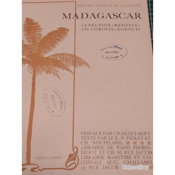 MADAGASCAR, LA REUNION, MAYOTTE, LES COMORRES, DJIBOUTI, EMPIRE COLONIAL DE LA FRANCE FIRMIN DIDOT
