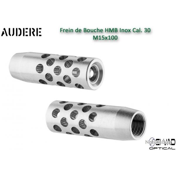 Frein de bouche AUDERE HMB Inox Cal.30 - 15x100