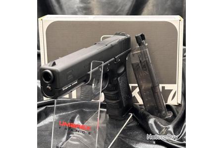 Pistolet Glock 17 Airsoft à gaz culasse aluminium