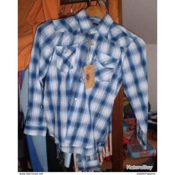 Chemise enfant  "Country" Cowboy , Western , Line Dance !