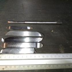 Outils hss cobalt tour usinage tournage sur métaux lot de 6 double usage